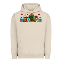 Pigment French Oak lady of guadalupe coffee cups libbey glass Urban Hoodie - Jasminsmagicworld