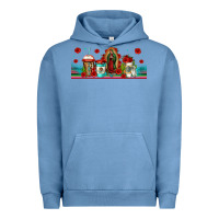 Lady Of Guadalupe Coffee Cups Libbey Glass Urban Hoodie | Teevron