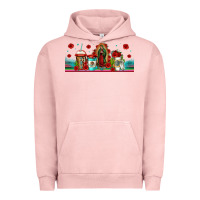 Pigment Salmon lady of guadalupe coffee cups libbey glass Urban Hoodie - Jasminsmagicworld