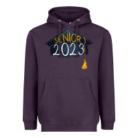 Plum senior 2023 graduation Heavyweight Hoodie - RanaPortraitStore