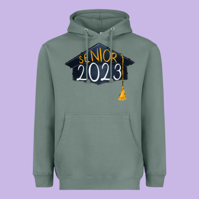 Heavyweight Hoodie senior 2023 graduation