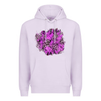 Lilac halloween patch Premium Hoodie - BundleAndBundleShop