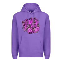 Purple halloween patch Premium Hoodie - BundleAndBundleShop
