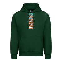 Forest Green dinosaur parasaurolophus pen wrap Urban Hoodie - Artiststas