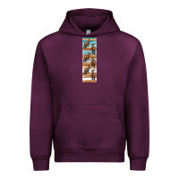 Mauve Wine dinosaur parasaurolophus pen wrap Urban Hoodie - Artiststas