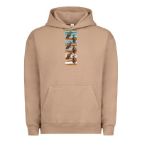 Pigment Burro dinosaur parasaurolophus pen wrap Urban Hoodie - Artiststas