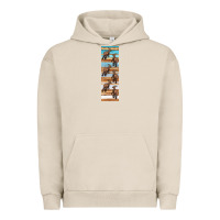Pigment French Oak dinosaur parasaurolophus pen wrap Urban Hoodie - Artiststas