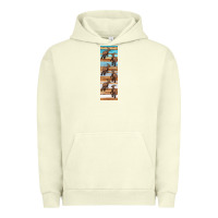 Pigment Pistachio dinosaur parasaurolophus pen wrap Urban Hoodie - Artiststas