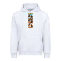 White dinosaur parasaurolophus pen wrap Urban Hoodie - Artiststas