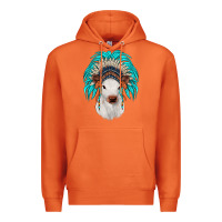 Carrot calf indian headdress Premium Hoodie - JahusDesignShop