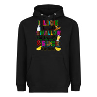 Black i lick the salt swallow the tequila and suck the l Heavyweight Hoodie - RanaPortraitStore