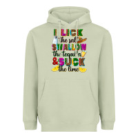 I Lick The Salt Swallow The Tequila And Suck The L Heavyweight Hoodie | Teevron