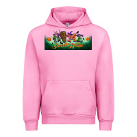 Fuchsia Pink home sweet home libbey glass Urban Hoodie - BundleAndBundleShop