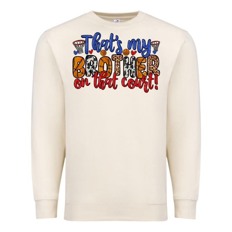 That S My Brother On That Field Premium Sweatshirt by Zillion Design Studio | Teevron