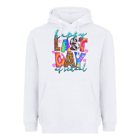 White happy last day of school Heavyweight Hoodie - RanaPortraitStore