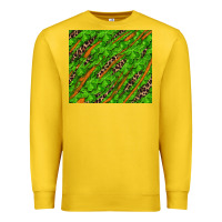 Lemon distressed shamrock and leopard Premium Sweatshirt - RanaPortraitStore