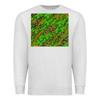Oatmeal Heather distressed shamrock and leopard Premium Sweatshirt - RanaPortraitStore