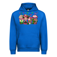 Cobalt mexican coffee cups cafecito Urban Hoodie - Jasminsmagicworld