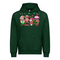 Forest Green mexican coffee cups cafecito Urban Hoodie - Jasminsmagicworld
