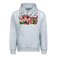 Heather Grey mexican coffee cups cafecito Urban Hoodie - Jasminsmagicworld