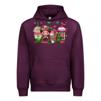 Mauve Wine mexican coffee cups cafecito Urban Hoodie - Jasminsmagicworld