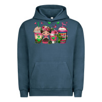Pigment Midnight Navy mexican coffee cups cafecito Urban Hoodie - Jasminsmagicworld