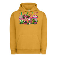 Pigment Peanut Butter mexican coffee cups cafecito Urban Hoodie - Jasminsmagicworld