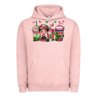 Pigment Salmon mexican coffee cups cafecito Urban Hoodie - Jasminsmagicworld
