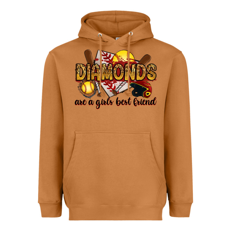 Diamonds Are A Girls Best Friends Heavyweight Hoodie by RanaPortraitStore | Teevron
