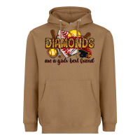 Toasted Coconut diamonds are a girls best friends Heavyweight Hoodie - RanaPortraitStore