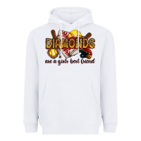 White diamonds are a girls best friends Heavyweight Hoodie - RanaPortraitStore