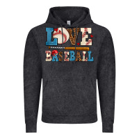 Vintage Black love baseball Vintage Hoodie - AdoDesignShop