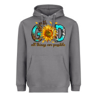 Storm with god all things possible Heavyweight Hoodie - RanaPortraitStore