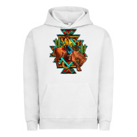Pigment Lunar Rock aztec rodeo cowboy Urban Hoodie - JahusDesignShop
