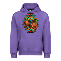 Tulip aztec rodeo cowboy Urban Hoodie - JahusDesignShop