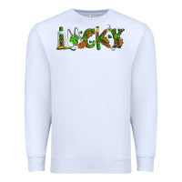 White dental lucky st patricks day Premium Sweatshirt - RanaPortraitStore