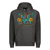 Charcoal Heather spoiler alert i dont care Premium Hoodie - AdoDesignShop