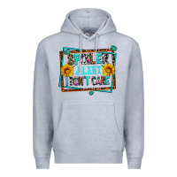 Heather Grey spoiler alert i dont care Premium Hoodie - AdoDesignShop