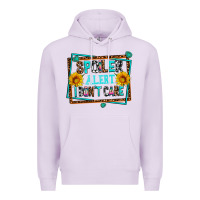 Lilac spoiler alert i dont care Premium Hoodie - AdoDesignShop