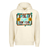 Sandshell spoiler alert i dont care Premium Hoodie - AdoDesignShop