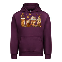 Melanin Afro Coffee Cups Urban Hoodie | Teevron