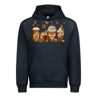 Navy melanin afro coffee cups Urban Hoodie - Jasminsmagicworld