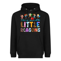 Black i love my job for all the little reason Heavyweight Hoodie - RanaPortraitStore