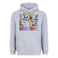 Heather Grey i love my job for all the little reason Heavyweight Hoodie - RanaPortraitStore