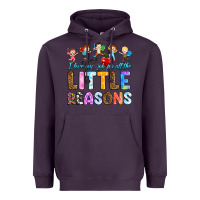 Plum i love my job for all the little reason Heavyweight Hoodie - RanaPortraitStore