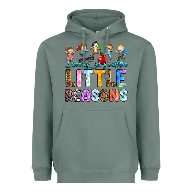 I Love My Job For All The Little Reason Heavyweight Hoodie by RanaPortraitStore | Teevron