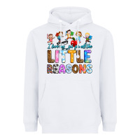 White i love my job for all the little reason Heavyweight Hoodie - RanaPortraitStore