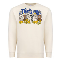 Sandshell that s my sister on that court Premium Sweatshirt - Zillion Design Studio