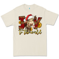 Bone joy to the world christmas cow Premium Tee - LillyAllenDesigns