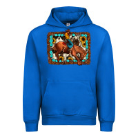 Cobalt rodeo cowboy Urban Hoodie - JahusDesignShop